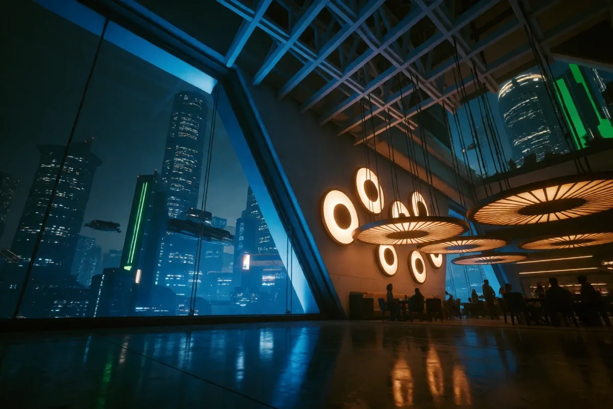 Cyberpunk Cityscape